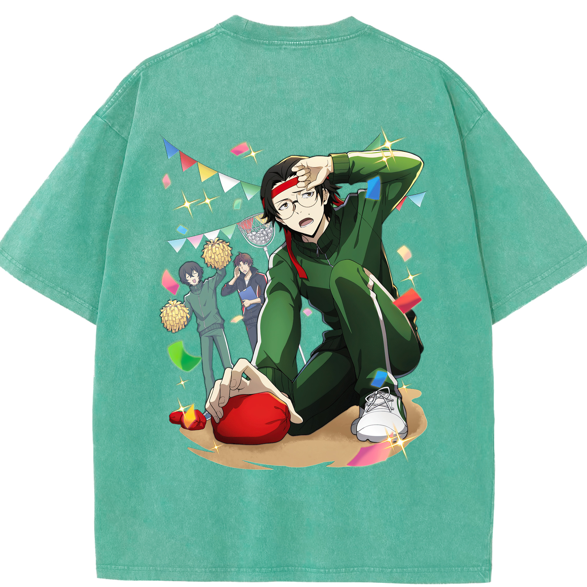 （画像用） 文豪ストレイドッグス Bungo Stray Dogs 綿100% ヴィンテージ風 半袖Tシャツ（背面プリント）